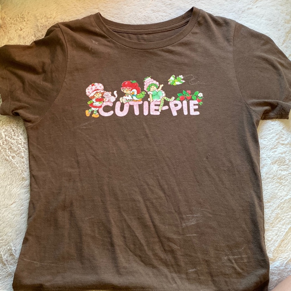 Strawberry Shortcake Crop Top
